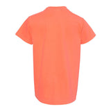 9018 Comfort Colors Garment-Dyed Youth Heavyweight T-Shirt Neon Red Orange