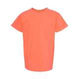 9018 Comfort Colors Garment-Dyed Youth Heavyweight T-Shirt Neon Red Orange