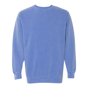 1566 Comfort Colors Garment-Dyed Sweatshirt Flo Blue