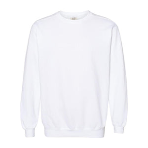 1566 Comfort Colors Garment-Dyed Sweatshirt White