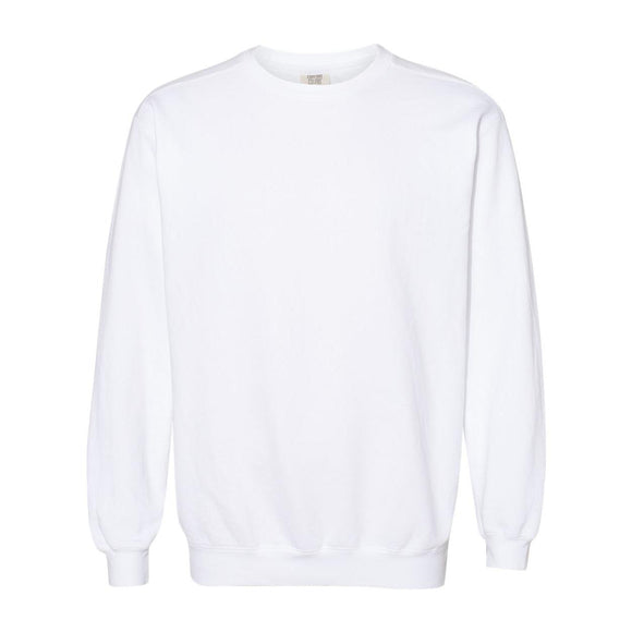 1566 Comfort Colors Garment-Dyed Sweatshirt White