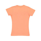 2616 LAT Girls' Fine Jersey Tee Papaya