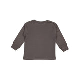 3302 Rabbit Skins Toddler Fine Jersey Long Sleeve Tee Charcoal