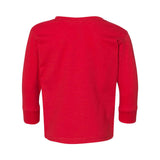 3302 Rabbit Skins Toddler Fine Jersey Long Sleeve Tee Red