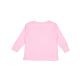 3302 Rabbit Skins Toddler Fine Jersey Long Sleeve Tee Pink