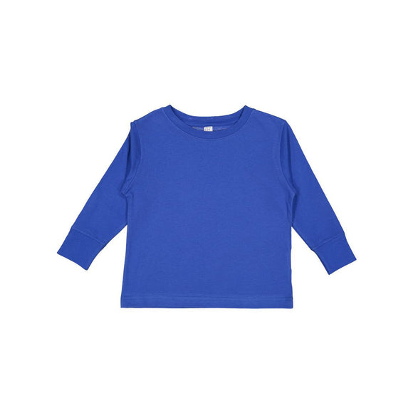 3302 Rabbit Skins Toddler Fine Jersey Long Sleeve Tee Royal