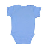 4400 Rabbit Skins Infant Baby Rib Bodysuit Carolina Blue