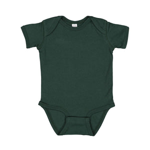 4400 Rabbit Skins Infant Baby Rib Bodysuit Forest