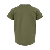 3321 Rabbit Skins Toddler Fine Jersey Tee Military Green