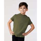 3321 Rabbit Skins Toddler Fine Jersey Tee Military Green