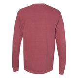 4410 Comfort Colors Garment-Dyed Heavyweight Long Sleeve Pocket T-Shirt Brick