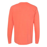 4410 Comfort Colors Garment-Dyed Heavyweight Long Sleeve Pocket T-Shirt Bright Salmon