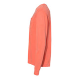 4410 Comfort Colors Garment-Dyed Heavyweight Long Sleeve Pocket T-Shirt Bright Salmon