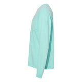 4410 Comfort Colors Garment-Dyed Heavyweight Long Sleeve Pocket T-Shirt Chalky Mint