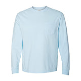 4410 Comfort Colors Garment-Dyed Heavyweight Long Sleeve Pocket T-Shirt Chambray