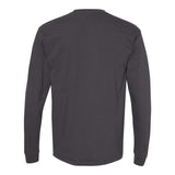 4410 Comfort Colors Garment-Dyed Heavyweight Long Sleeve Pocket T-Shirt Graphite