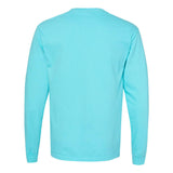 4410 Comfort Colors Garment-Dyed Heavyweight Long Sleeve Pocket T-Shirt Lagoon