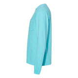 4410 Comfort Colors Garment-Dyed Heavyweight Long Sleeve Pocket T-Shirt Lagoon