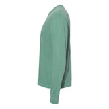 4410 Comfort Colors Garment-Dyed Heavyweight Long Sleeve Pocket T-Shirt Light Green