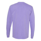 4410 Comfort Colors Garment-Dyed Heavyweight Long Sleeve Pocket T-Shirt Violet