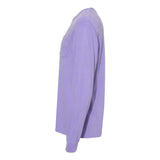 4410 Comfort Colors Garment-Dyed Heavyweight Long Sleeve Pocket T-Shirt Violet