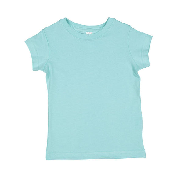 3316 Rabbit Skins Toddler Girls Fine Jersey Tee Chill