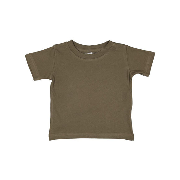 3322 Rabbit Skins Infant Fine Jersey Tee Military Green