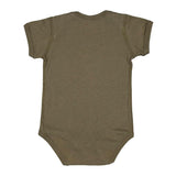 4424 Rabbit Skins Infant Fine Jersey Bodysuit Military Green