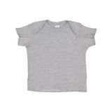 3400 Rabbit Skins Infant Baby Rib Tee Heather