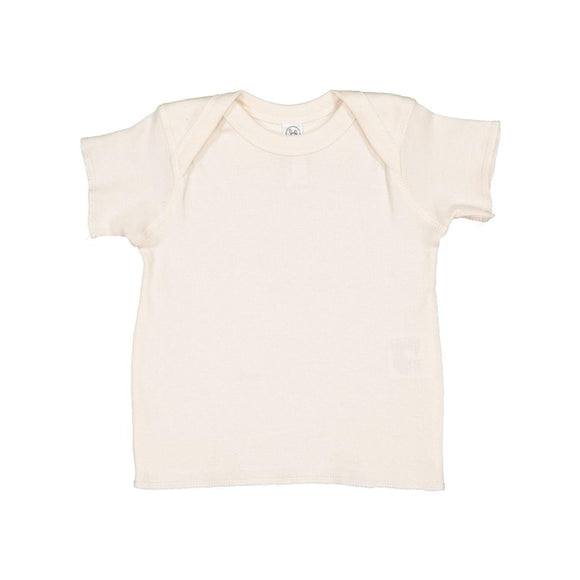 3400 Rabbit Skins Infant Baby Rib Tee Natural