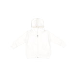 3346 Rabbit Skins Toddler Full-Zip Fleece Hoodie White