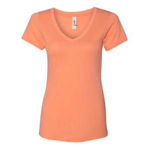 1540 Next Level Women's Ideal V-Neck T-Shirt Light Orange