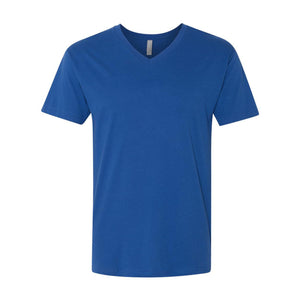 3200 Next Level Unisex Cotton V-Neck T-Shirt Royal