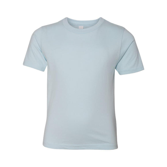 3310 Next Level Youth Cotton T-Shirt Light Blue