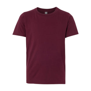 3310 Next Level Youth Cotton T-Shirt Maroon