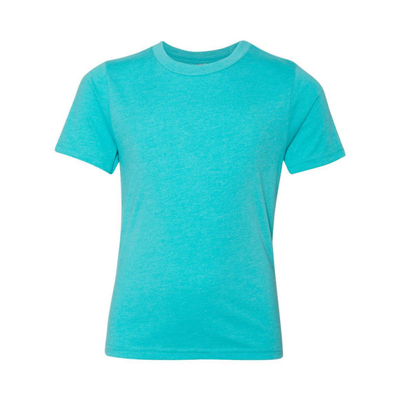 3312 Next Level Youth CVC T-Shirt Tahiti Blue