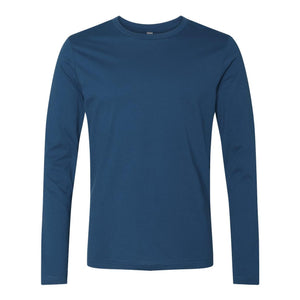 3601 Next Level Unisex Cotton Long Sleeve T-Shirt Cool Blue