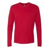 3601 Next Level Unisex Cotton Long Sleeve T-Shirt Red