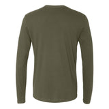 3601 Next Level Unisex Cotton Long Sleeve T-Shirt Military Green