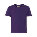 3930BR Fruit of the Loom HD Cotton Youth Short Sleeve T-Shirt Deep Purple