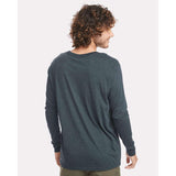 6071 Next Level Unisex Triblend Long Sleeve T-Shirt Indigo