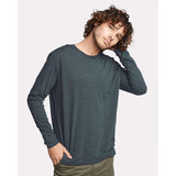 6071 Next Level Unisex Triblend Long Sleeve T-Shirt Indigo