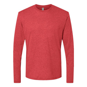 6071 Next Level Unisex Triblend Long Sleeve T-Shirt Vintage Red