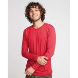 6071 Next Level Unisex Triblend Long Sleeve T-Shirt Vintage Red