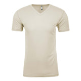 6440 Next Level Unisex Sueded V-Neck T-Shirt Natural