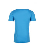 6440 Next Level Unisex Sueded V-Neck T-Shirt Turquoise