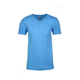 6440 Next Level Unisex Sueded V-Neck T-Shirt Turquoise