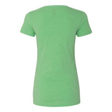 6640 Next Level Women’s CVC Deep V-Neck T-Shirt Apple Green