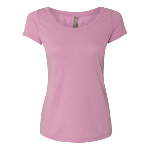 6730 Next Level Women’s Triblend Scoop Neck T-Shirt Vintage Lilac