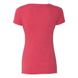 6730 Next Level Women’s Triblend Scoop Neck T-Shirt Vintage Shocking Pink